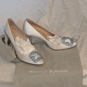 Manolo Blahnik HANGISI Stiletto Pumps
